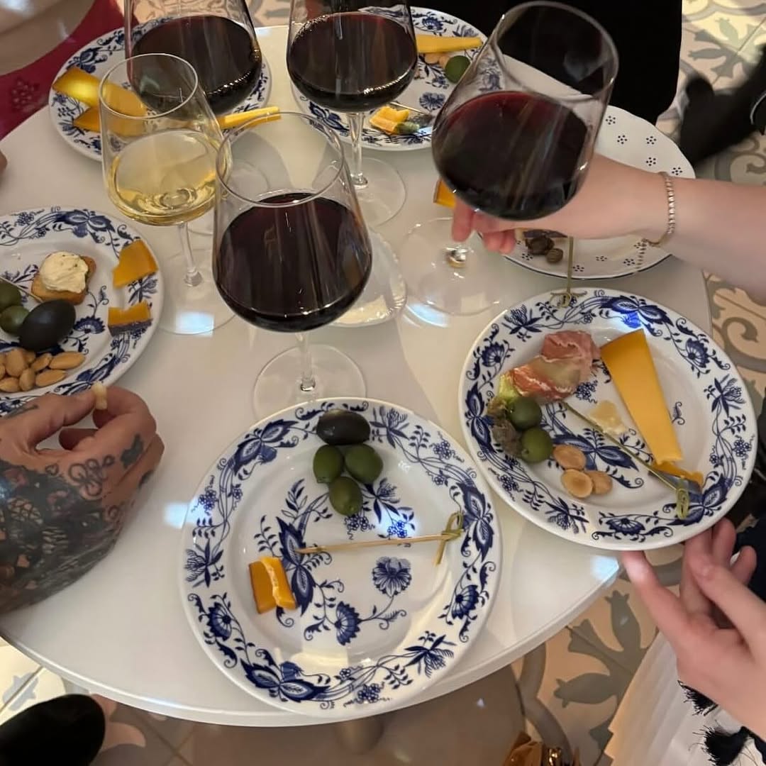 Vin och ostbricka på Enoteca Cassise i Borås